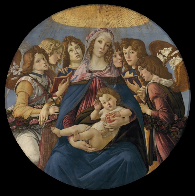 Madonna della melagrana, Sandro Botticelli
