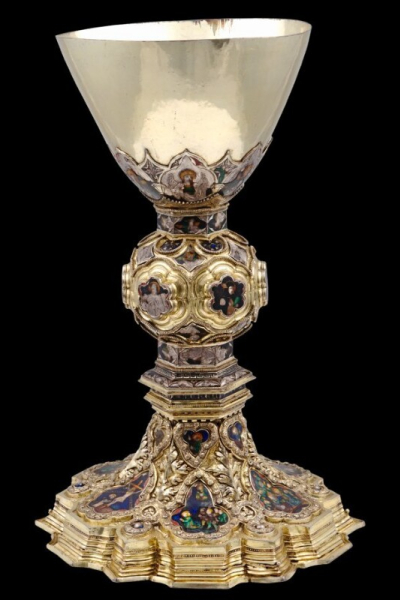 Manifattura senese - Chalice of Benedict XI