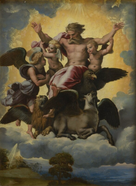 Raffaello Sanzio (Raphael) - Ezekiel's Vision