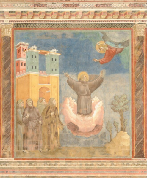 Giotto Di Bondone - Estasi di Francesco
