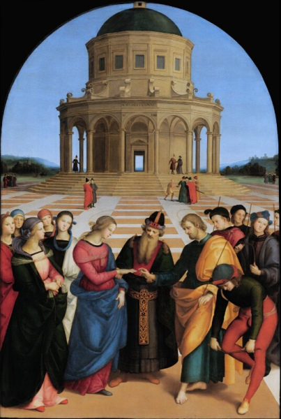 Raffaello Sanzio (Raphael) - Marriage of the Virgin