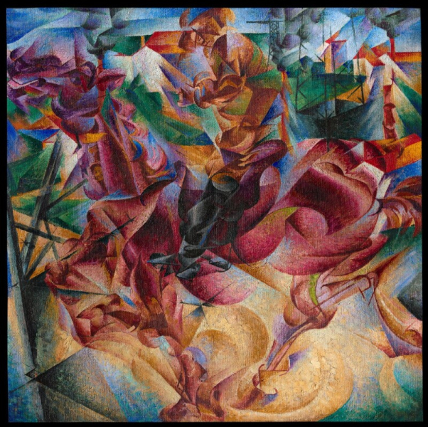 Umberto Boccioni - Elasticy