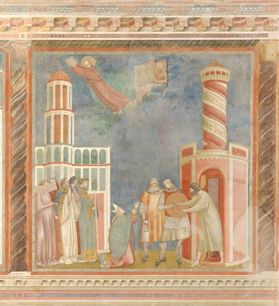 Giotto Di Bondone - Liberazione dal carcere di Pietro di Alife