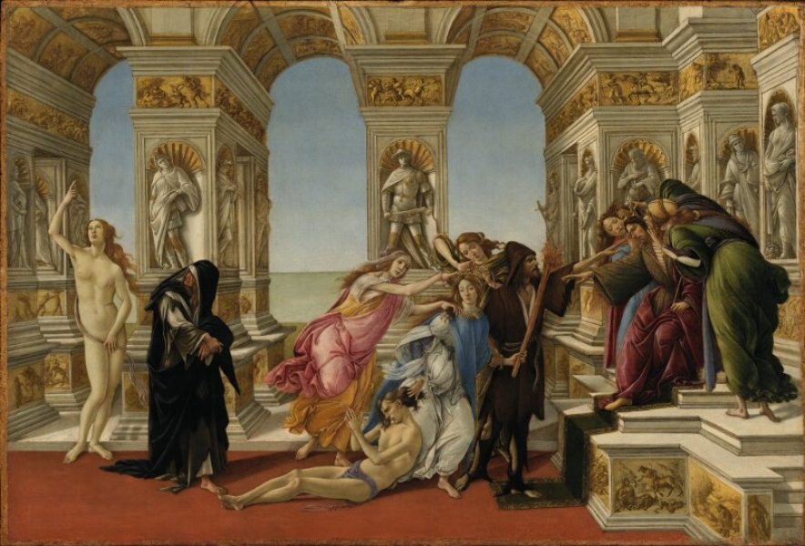 Sandro Botticelli - Calumny of Apelles