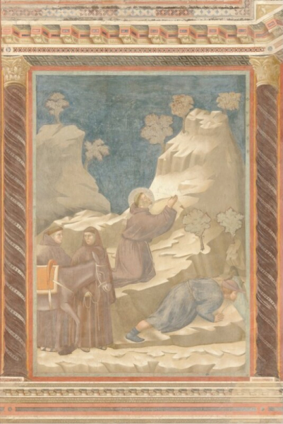 Giotto Di Bondone - Miracolo della fonte