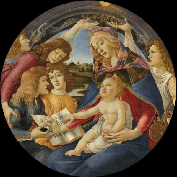 Sandro Botticelli - Madonna of the Magnificat