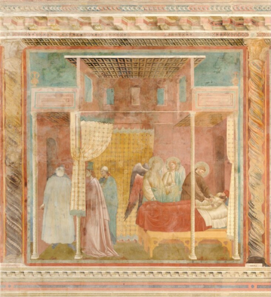 Giotto Di Bondone - Guarigione del ferito di Lerida